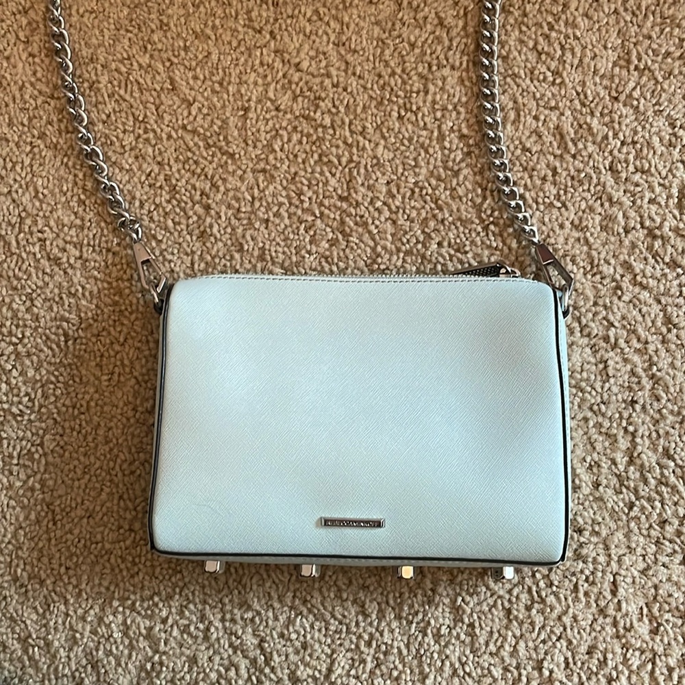 Rebecca minkoff light sea foam Avery Purse.